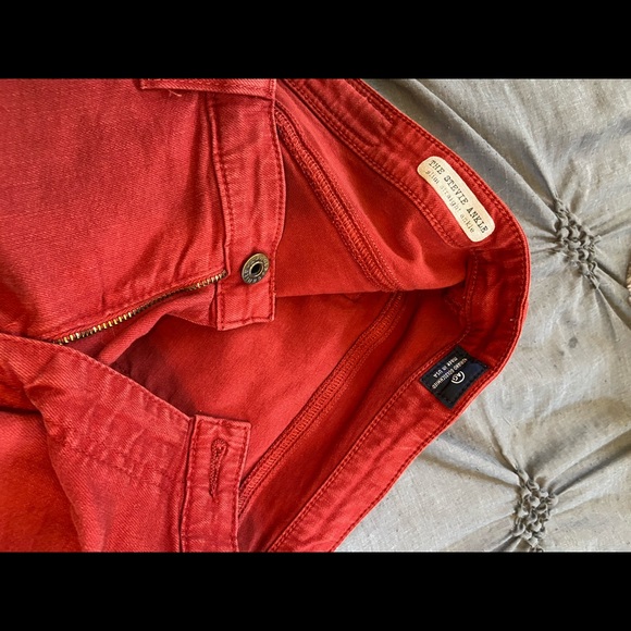 Rusty red AG jeans - Picture 5 of 8